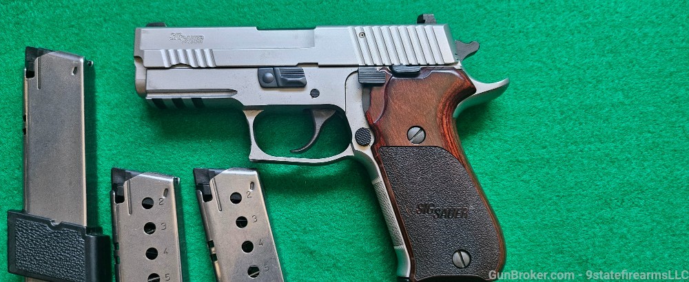 Sig Sauer P220 Elite Stainless Carry  German Frame  45ACP  SRT  4-Sig Mags-img-2