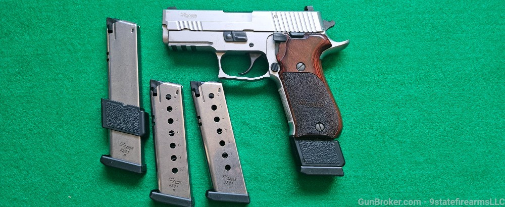 Sig Sauer P220 Elite Stainless Carry  German Frame  45ACP  SRT  4-Sig Mags-img-31