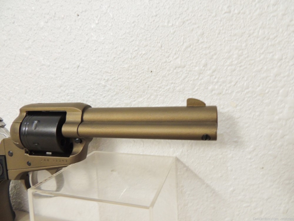 Ruger Wrangler .22LR Single Action 6 Shooter 4 5/8” Burnt Bronze Cerakote -img-8
