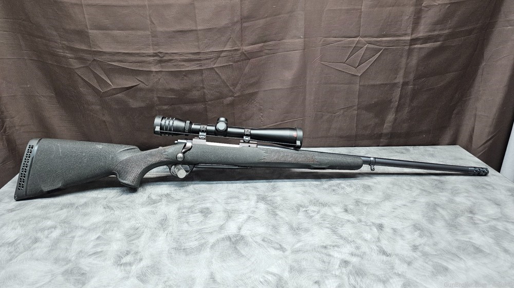 Ruger M77 .338WinMag Bolt Action Rifle W/Scope-img-12