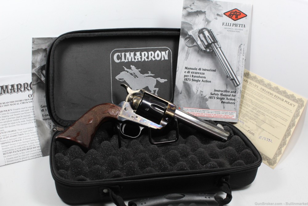 Pietta Cimarron Eliminator 8 .357 Magnum Single Action Army Short Stroke-img-2