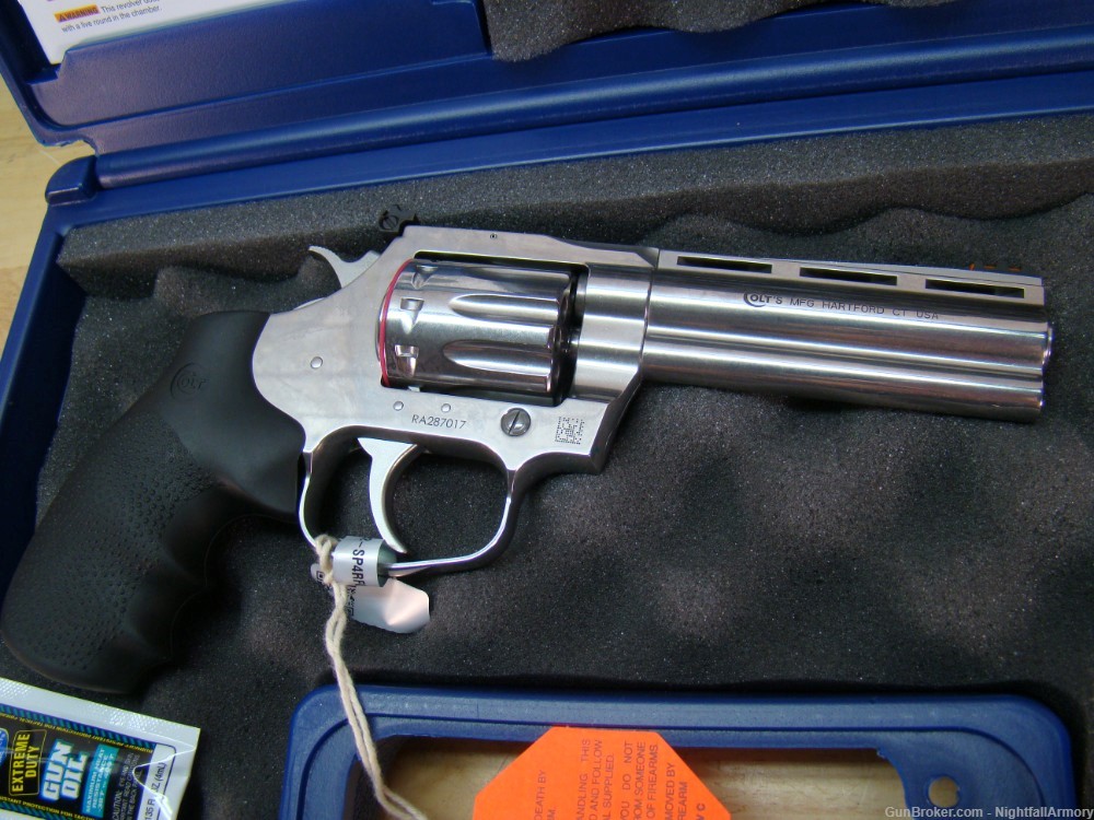 Colt King Cobra .22LR Revolver 4.25" SS Stainless 10rd 22 Baby Snake 4" New-img-15