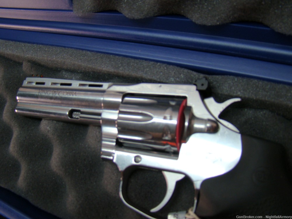 Colt King Cobra .22LR Revolver 4.25" SS Stainless 10rd 22 Baby Snake 4" New-img-12