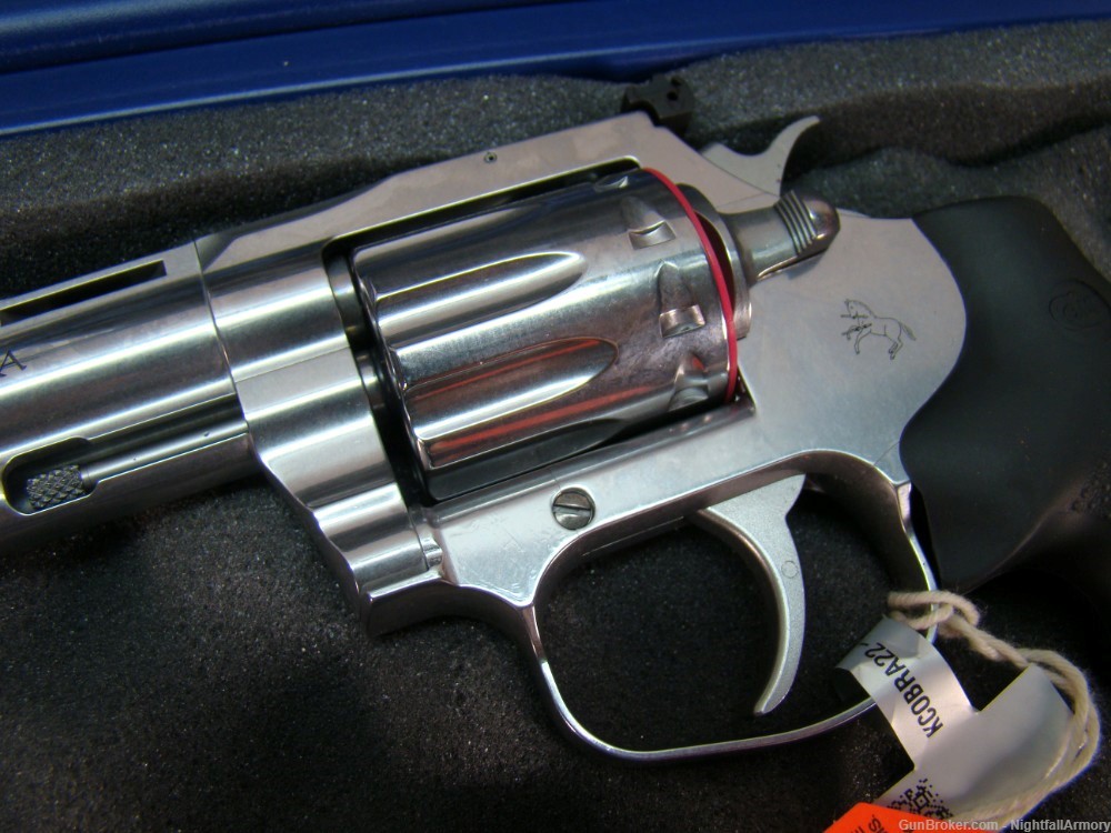 Colt King Cobra .22LR Revolver 4.25" SS Stainless 10rd 22 Baby Snake 4" New-img-11