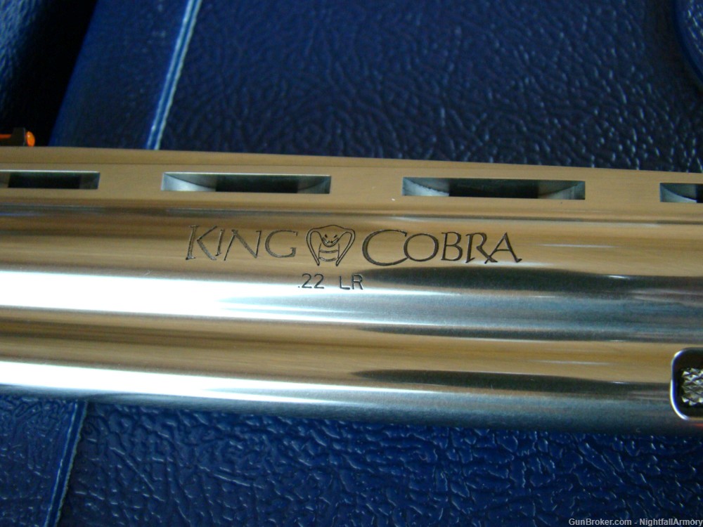 Pair of Colt King Cobra Target .22LR 6" Revolvers SS 22 Consecutive #'s WOW-img-6