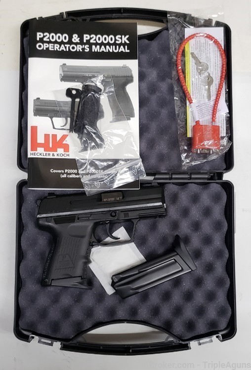 Heckler & Koch H&K P2000SK 9mm 10rd CA LEGAL 81000055-img-18