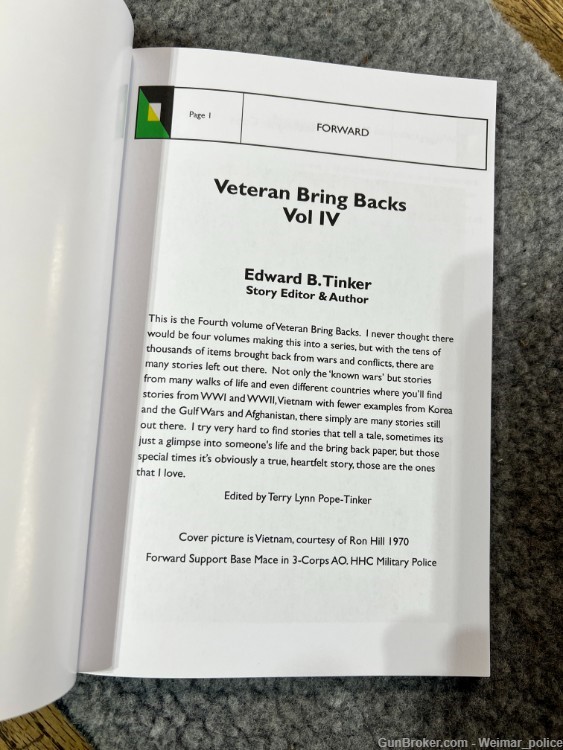 Veteran Bring Backs vol 4 - luger p38 S&W Colt Thompson-img-2