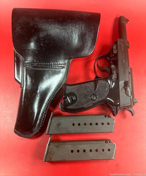 Walther P1 - P38 West German Military 9mm 1976 Full Rig. Excellent Cond.-img-2
