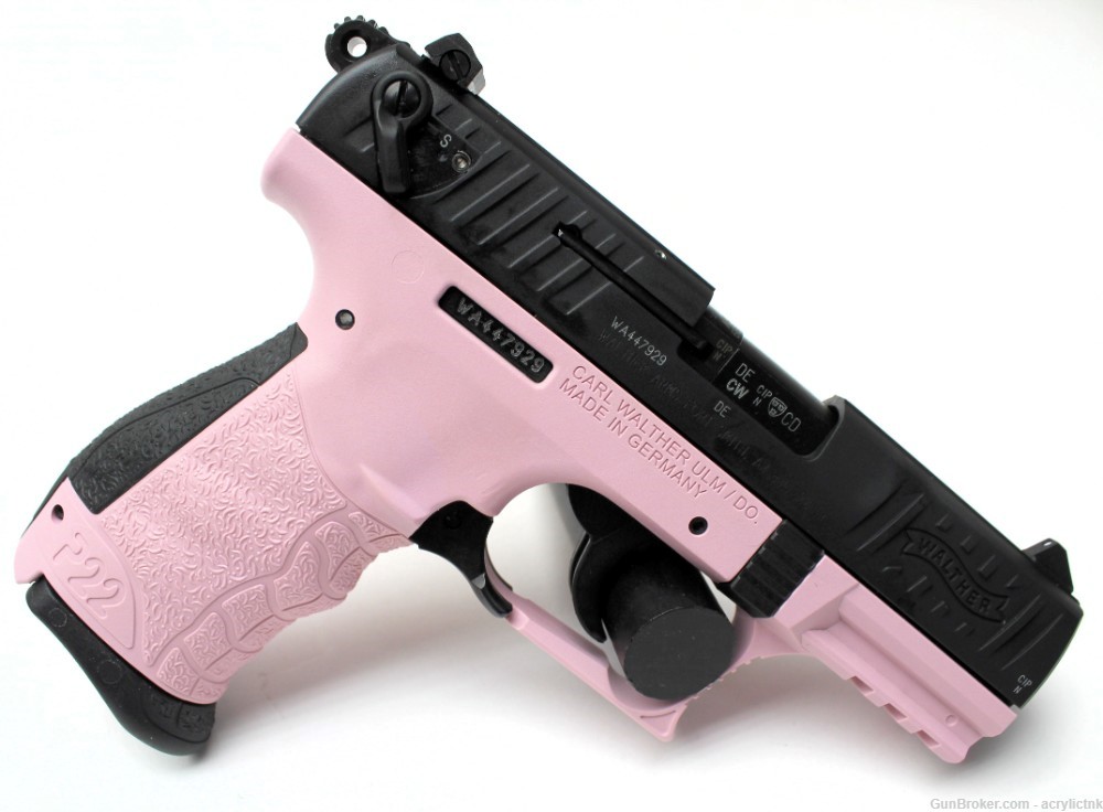 Walther P22 CA Legal 22lr Pink Champagne FREE SHIPPING WITH BUY IT NOW!!-img-2