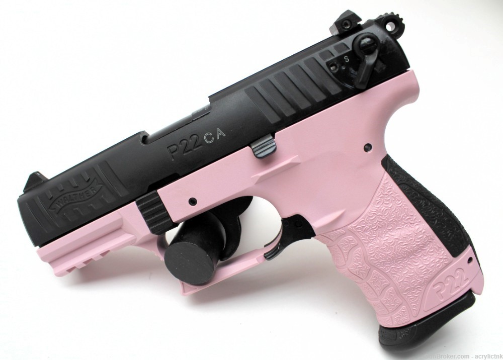Walther P22 CA Legal 22lr Pink Champagne FREE SHIPPING WITH BUY IT NOW!!-img-1