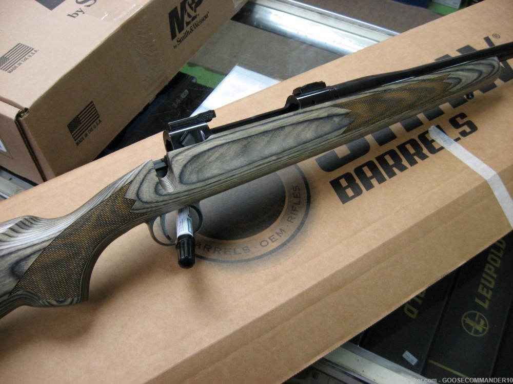 SHAW MKVII BOLT RIFLE 26 NOSLER LIKE NEW-img-0