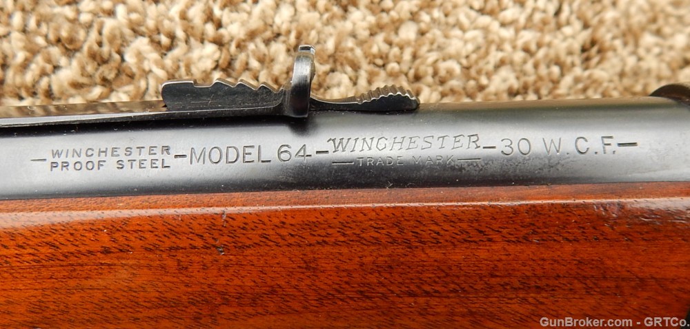 Winchester Model 64 Sporting Rifle – 30 WCF – 1934 -img-34
