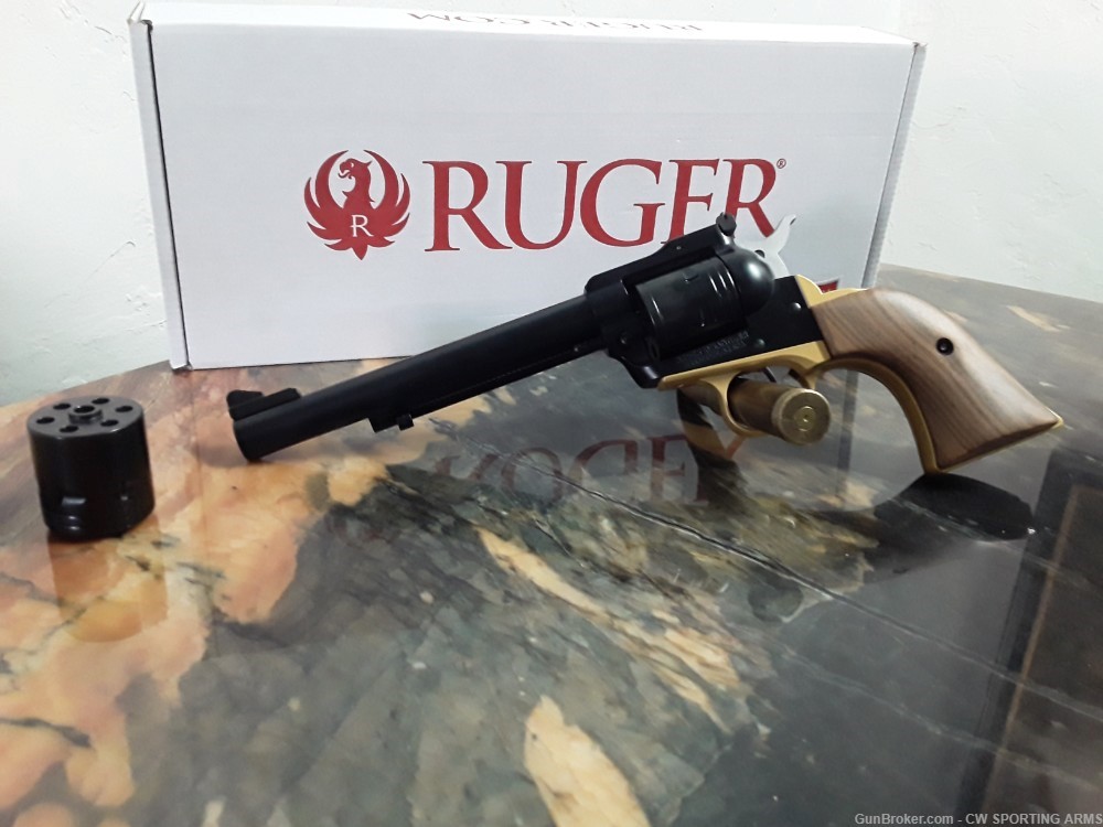 RUGER SUPER WRANGLER TALO 22 LR|22 WIN MAG both cylinders NEW COLLECTABLE -img-1
