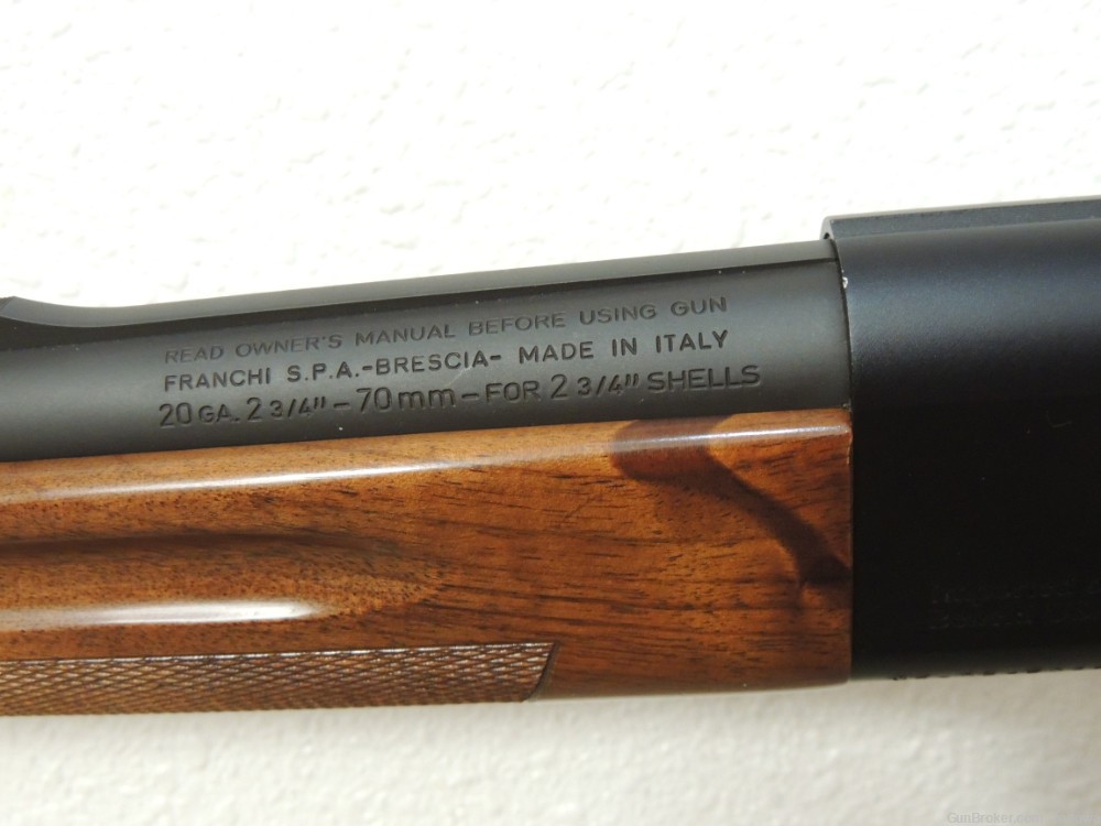  20 Gauge Franchi AL 48 Semi-Auto Long Recoil Action Excellent Cond in Box -img-29