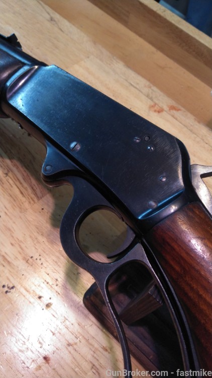 336 Marlin lever action rifle. JM stamped. .32 Special cal.-img-14