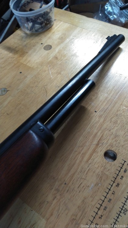 336 Marlin lever action rifle. JM stamped. .32 Special cal.-img-4