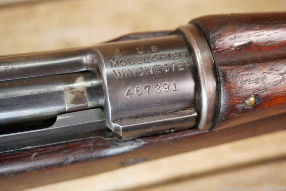 Winchester 1917 "Enfield" Lend Lease Canada WWI WWII 1918 nice bore C&R -img-13