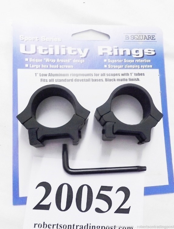 10 sets B-Square Weaver or Picatinny Rail 1 inch Scope Light Rings 20052 -img-10