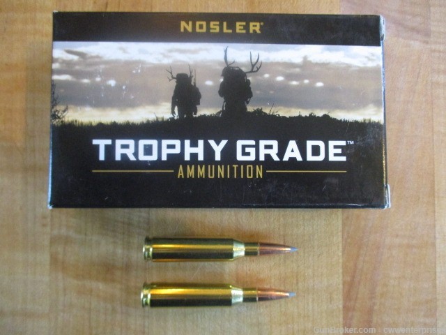 Nosler Trophy Grade Long Range 260 Rem  129 Grain Accubond Bullets 60 Count-img-2