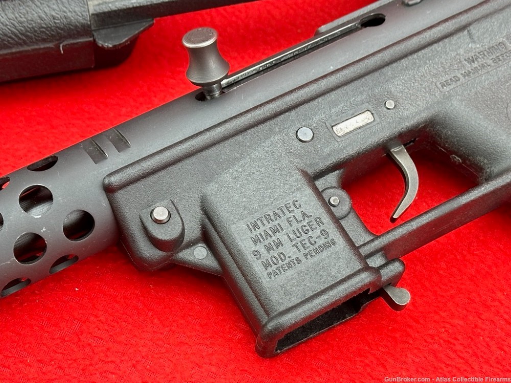 PRE BAN Intratec Model TEC-9 Semi Auto Pistol 9mm 5" Barrel - Two Magazines-img-3