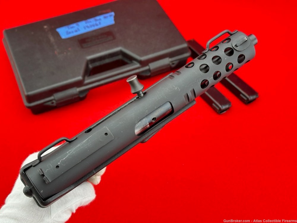PRE BAN Intratec Model TEC-9 Semi Auto Pistol 9mm 5" Barrel - Two Magazines-img-12