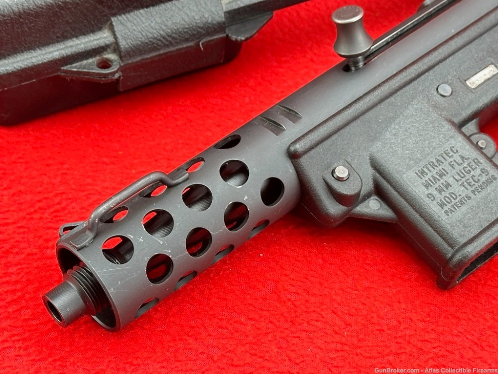 PRE BAN Intratec Model TEC-9 Semi Auto Pistol 9mm 5" Barrel - Two Magazines-img-2