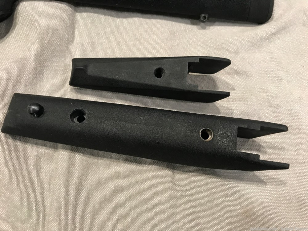 TC Thompson Center Contender Stock Forend Set Synthetic Black Excellent-img-3