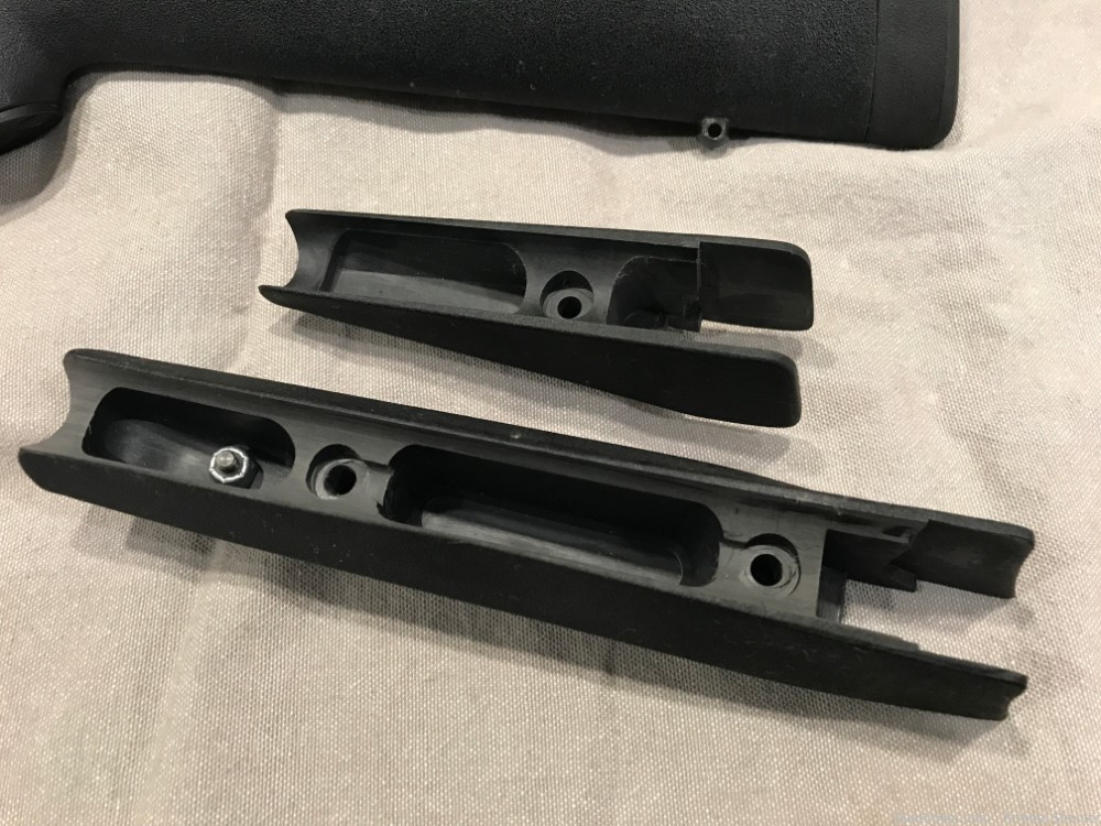 TC Thompson Center Contender Stock Forend Set Synthetic Black Excellent-img-2