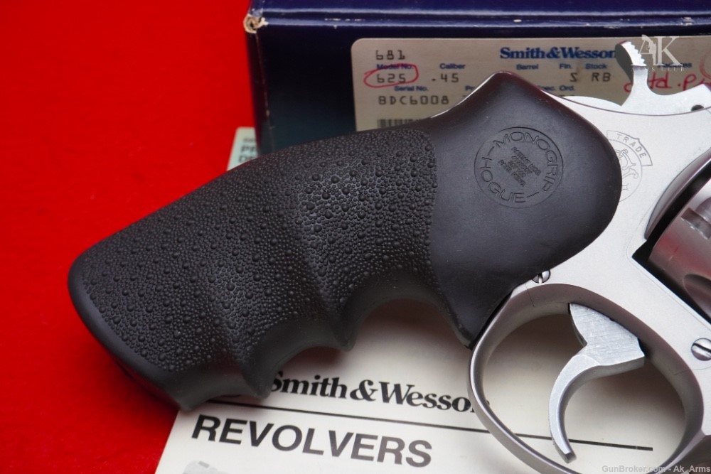 RARE Smith & Wesson 625-2 Stainless 45ACP 5" ANIB Collector!-img-7