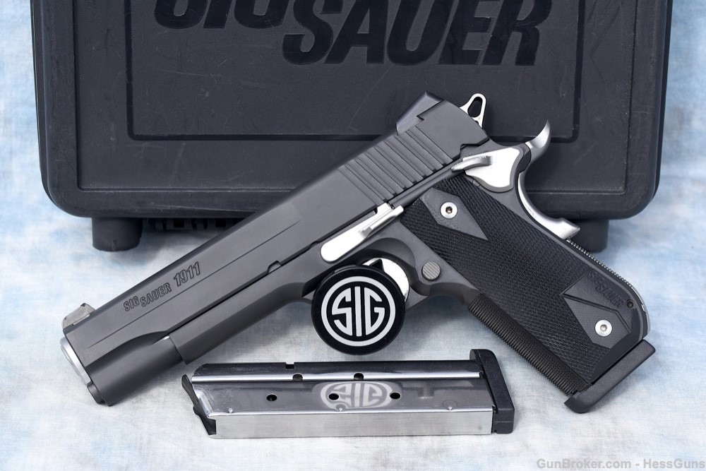 SCARCE LNIB Sig Sauer 1911 Nightmare Fastback .357 SIG-img-0