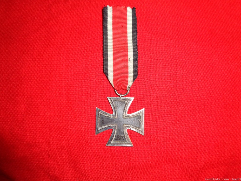 WWII German Iron Cross 2nd Class Original No. 2-img-1