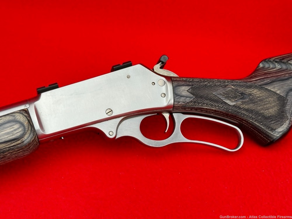 2006 JM Marlin 444XLR Lever Action .444 Marlin 24" - Stainless / Laminate-img-6