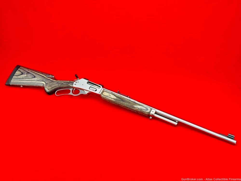 2006 JM Marlin 444XLR Lever Action .444 Marlin 24" - Stainless / Laminate-img-11