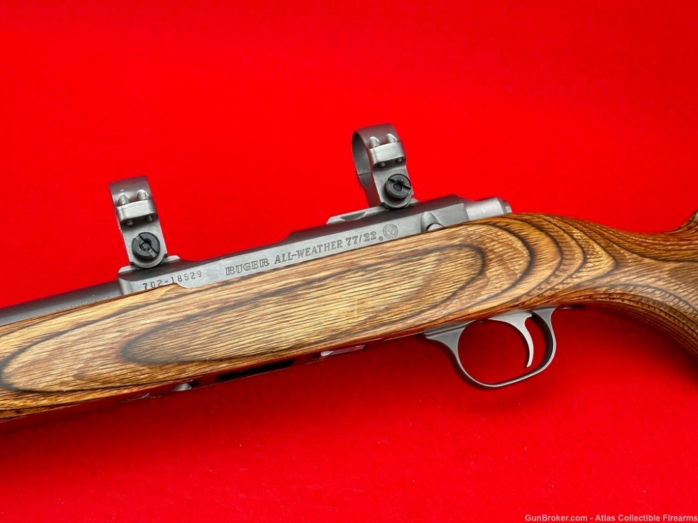 1997 Ruger 77/22 "All Weather" Bolt Action .22 WMR 24" - Laminated Stock-img-6