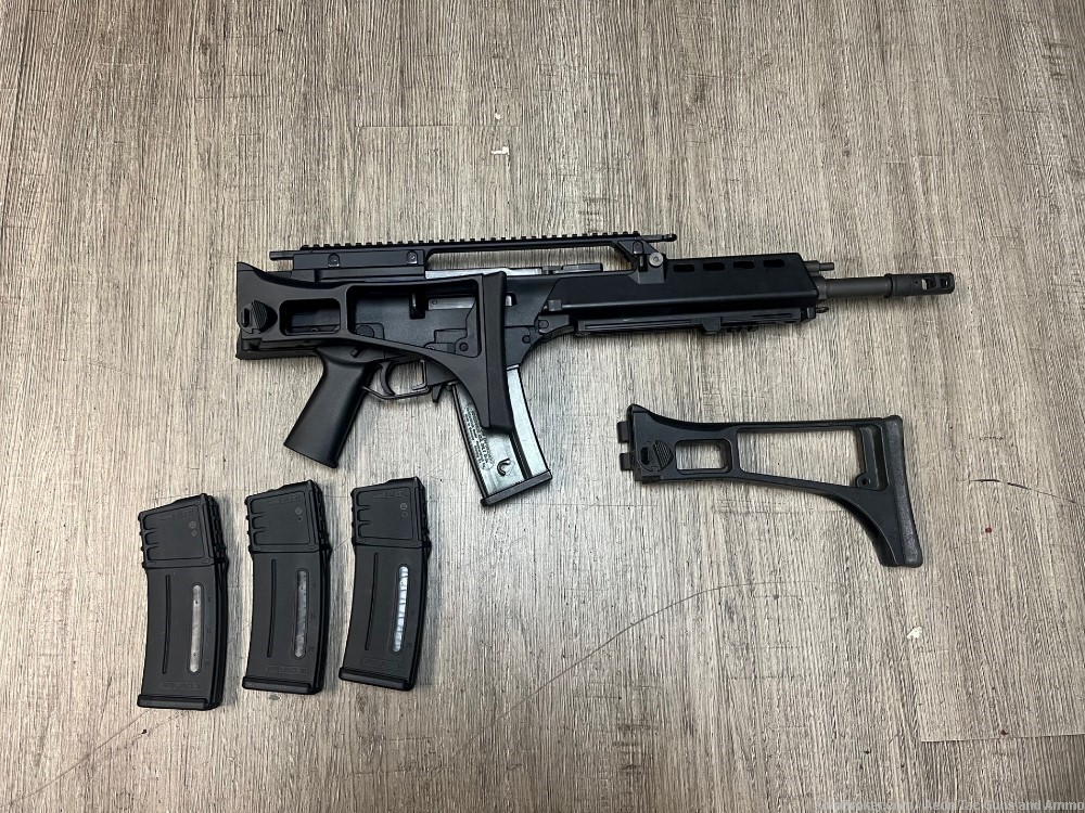 Rare German HK SL8 Converted G36 with Extra HK Stock and Mags-img-11