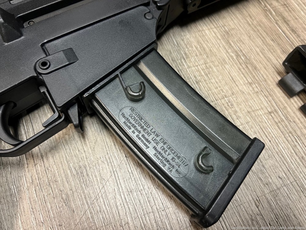 Rare German HK SL8 Converted G36 with Extra HK Stock and Mags-img-13