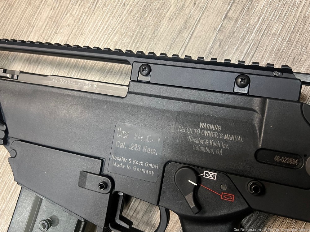 Rare German HK SL8 Converted G36 with Extra HK Stock and Mags-img-2