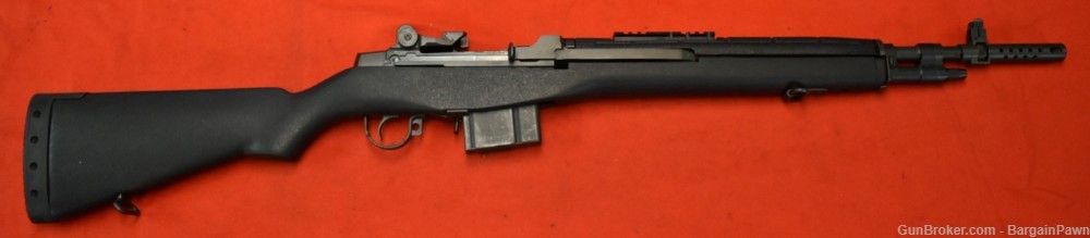 Springfield M1A Scout Squad .308 Win 18" Barrel Black Stock Rail 10rd Mag-img-0