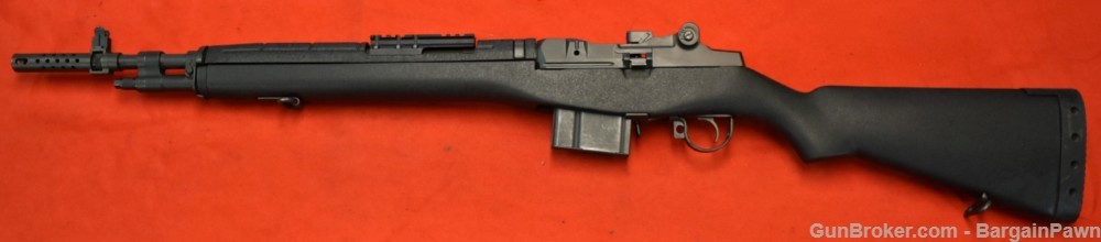 Springfield M1A Scout Squad .308 Win 18" Barrel Black Stock Rail 10rd Mag-img-4