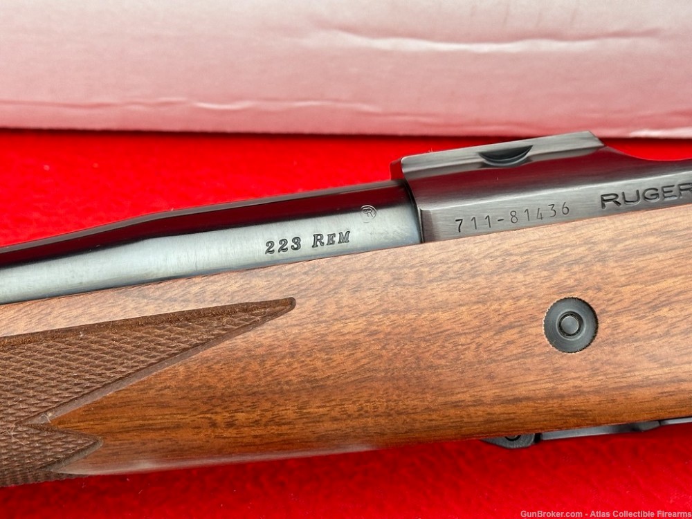 2013 Ruger M77 Hawkeye "AFRICAN" Bolt Action 223 REM 24" Walnut Stock - NOS-img-9