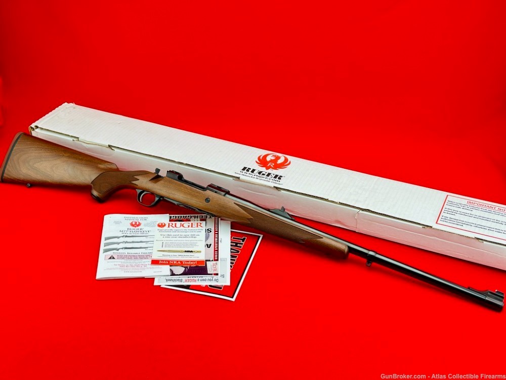 2013 Ruger M77 Hawkeye "AFRICAN" Bolt Action 223 REM 24" Walnut Stock - NOS-img-14