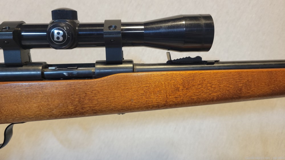 Vintage Sears 2T / Winchester 141 .22 S/L/LR rifle w/ scope - exc cond-img-4