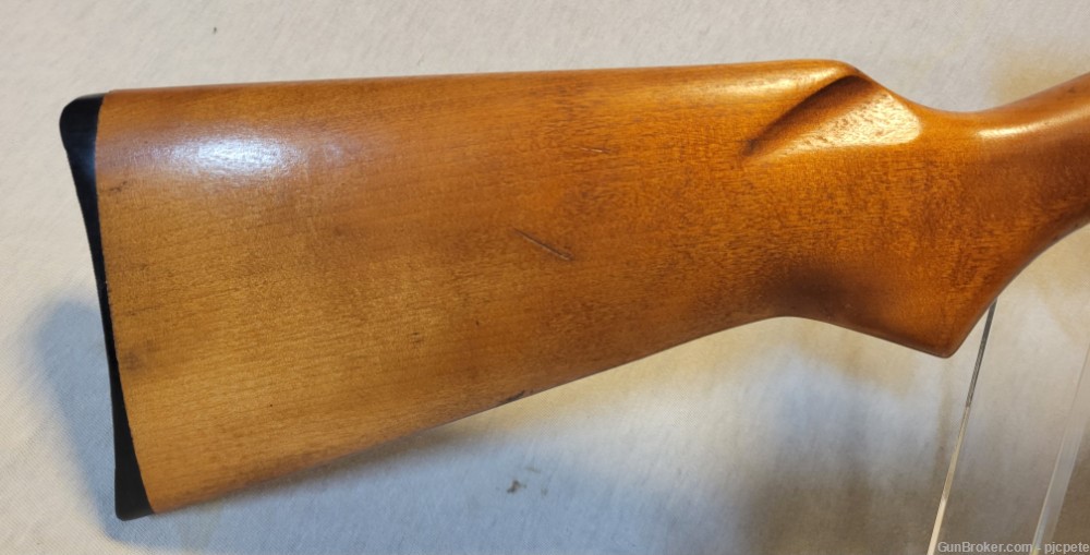 Vintage Sears 2T / Winchester 141 .22 S/L/LR rifle w/ scope - exc cond-img-1