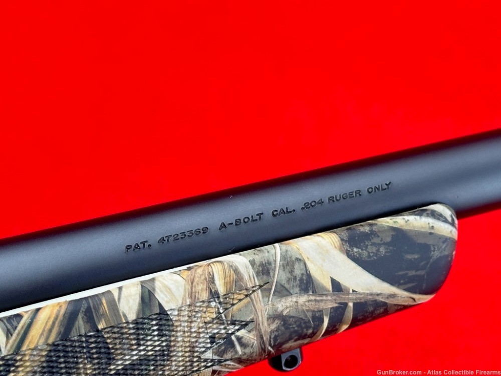 Mint 2004 Browning A-Bolt III Hunter .204 Ruger 24" Realtree Camo - UNFIRED-img-27