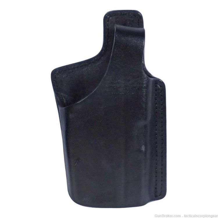 For Ruger LC9 380 Crimson or Lasermax laser Leather Holster-img-0