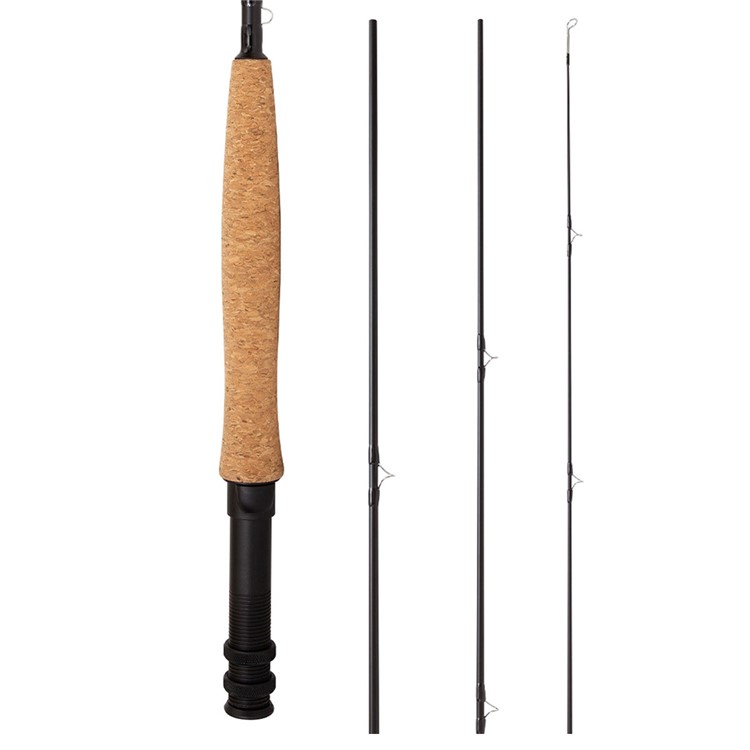 TFO NXT Black Label 6wt 9ft 4pc Fly Fishing Rod with Rod Sock-img-2