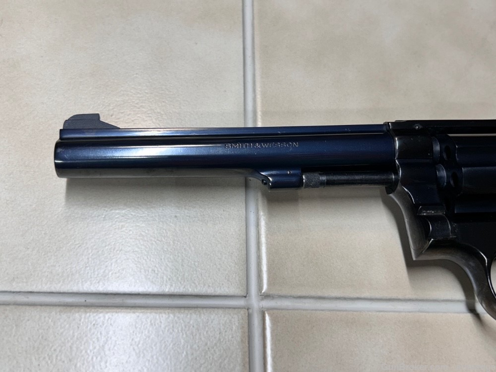 1960's Smith & Wesson Model 17-2 K-22 Masterpiece K22 .22 Long Rifle Exc+-img-4