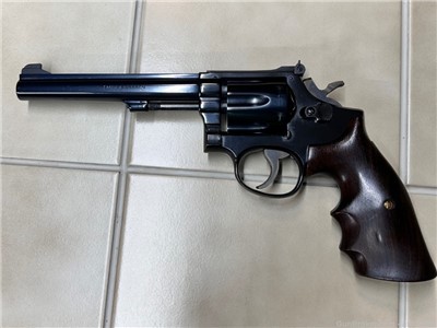 1960's Smith & Wesson Model 17-2 K-22 Masterpiece K22 .22 Long Rifle Exc+