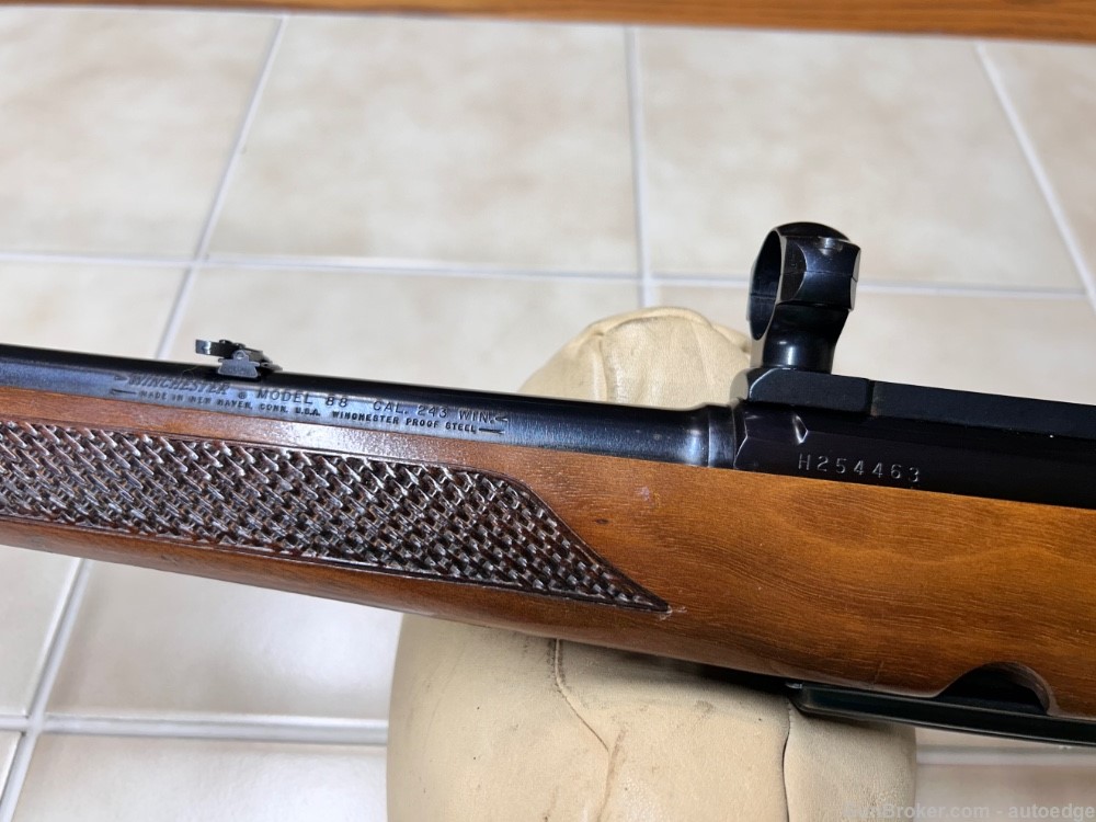 Excellent Post 64 1970 Winchester Model 88 .243 Win Lever Action Rifle -img-14