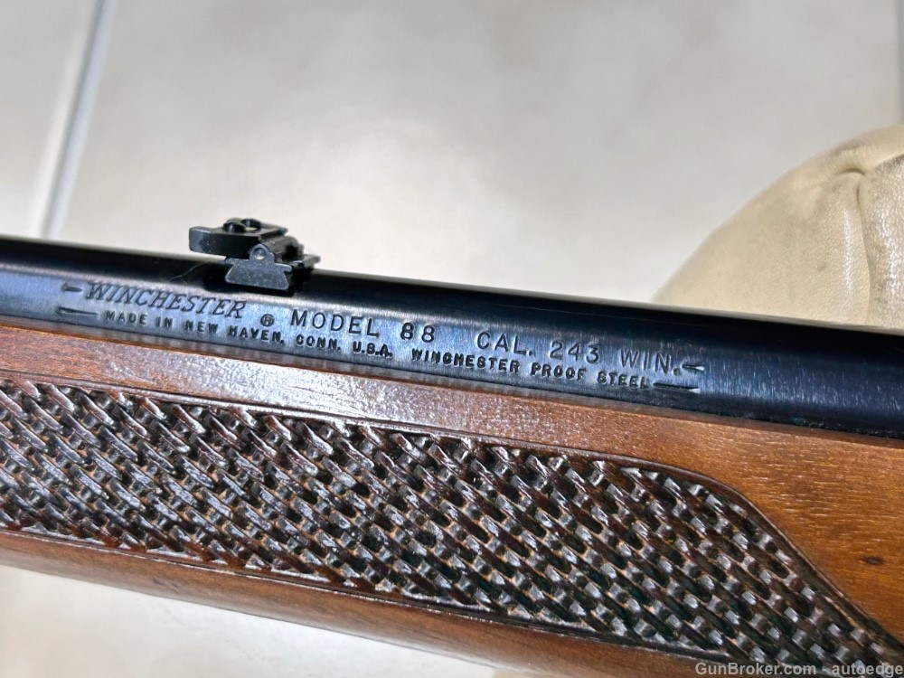 Excellent Post 64 1970 Winchester Model 88 .243 Win Lever Action Rifle -img-16